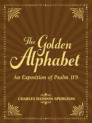 cover image of The Golden Alphabet